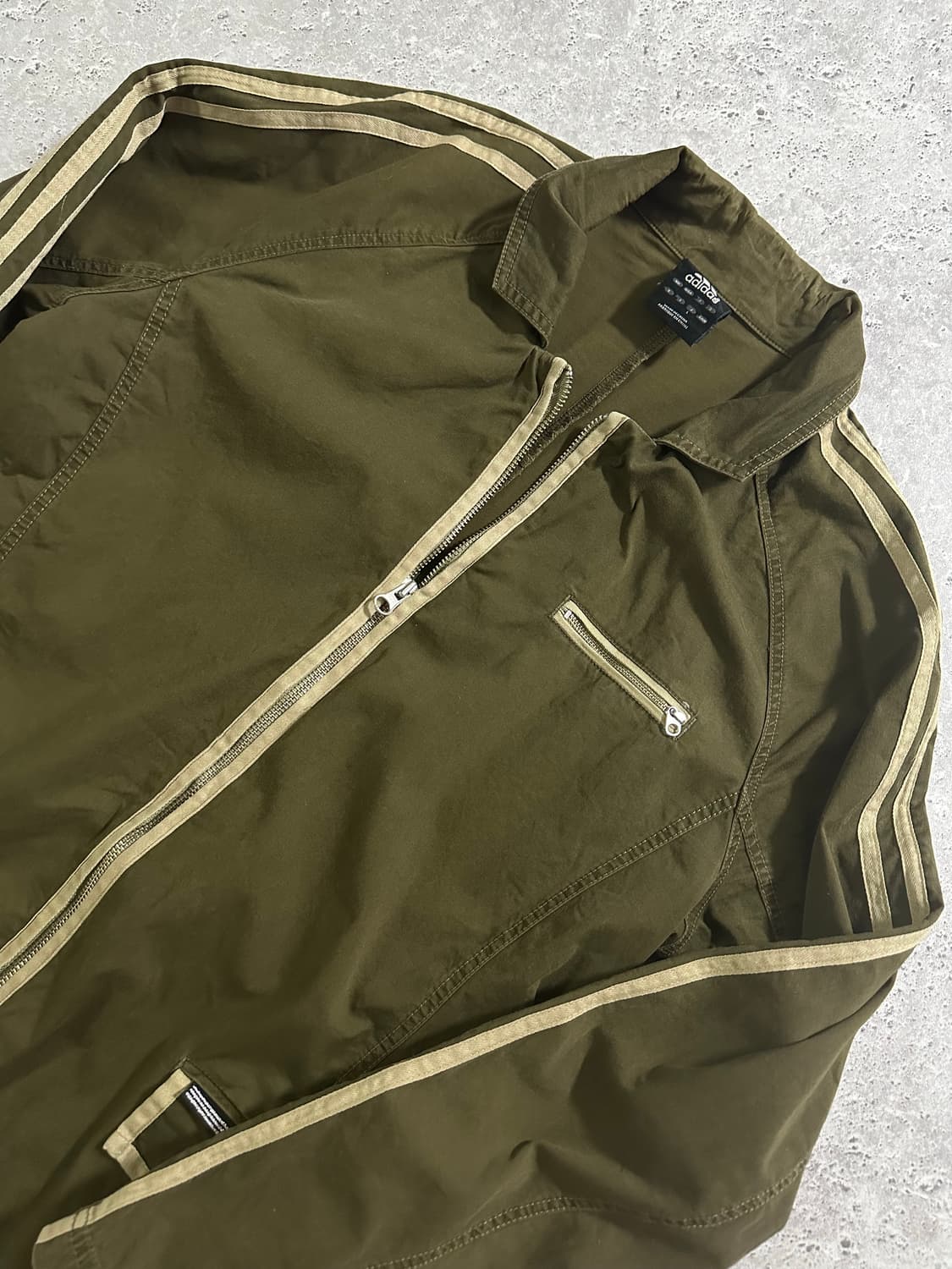 00s adidas Japan 파이핑 투웨이 자켓 상품이미지1