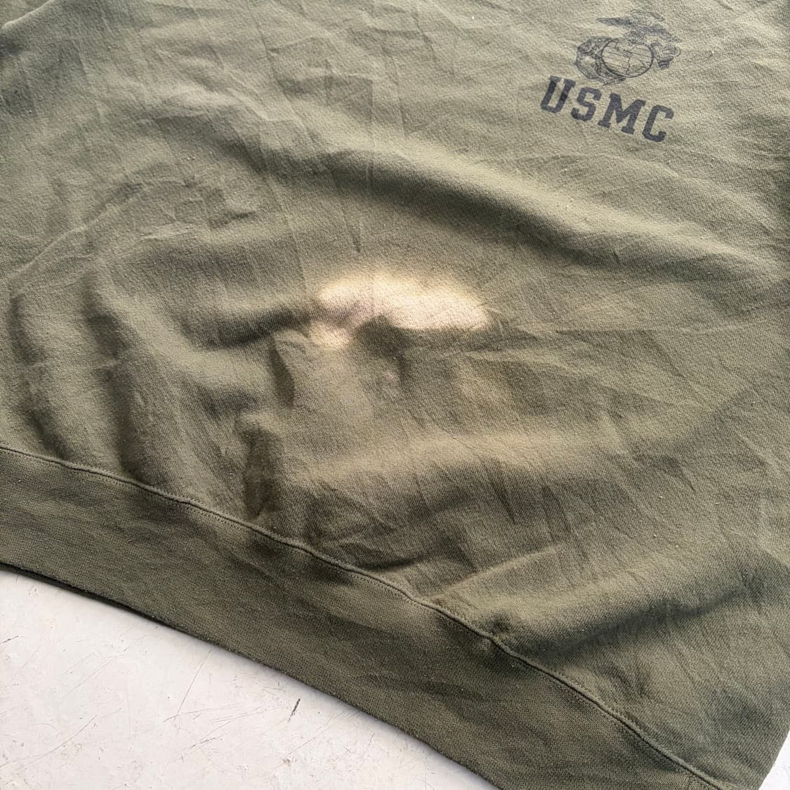 USMC SOFFE OG 빈티지 스웻셔츠 XL 상품이미지5