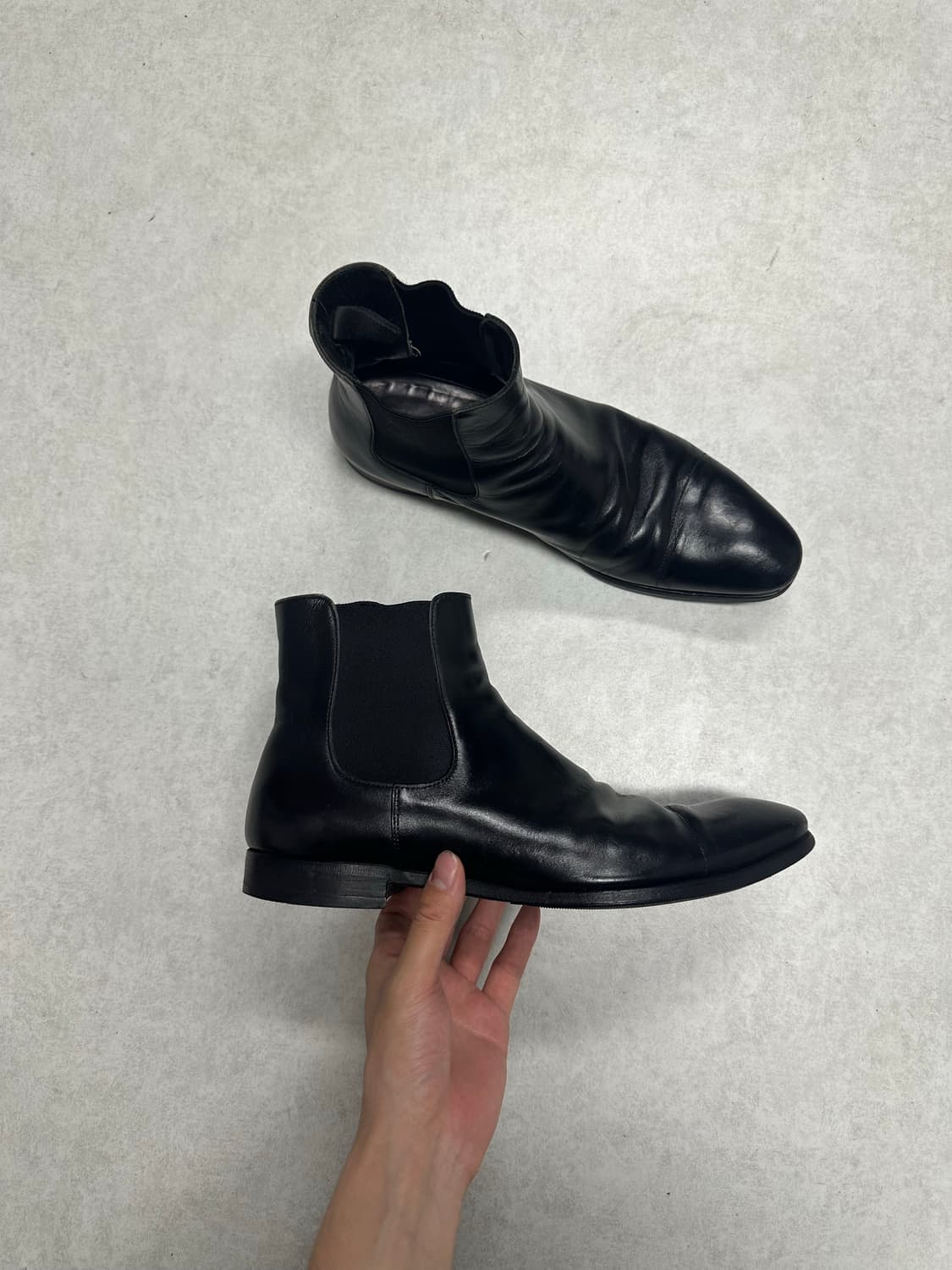 프라다 레더 부츠 상품이미지4