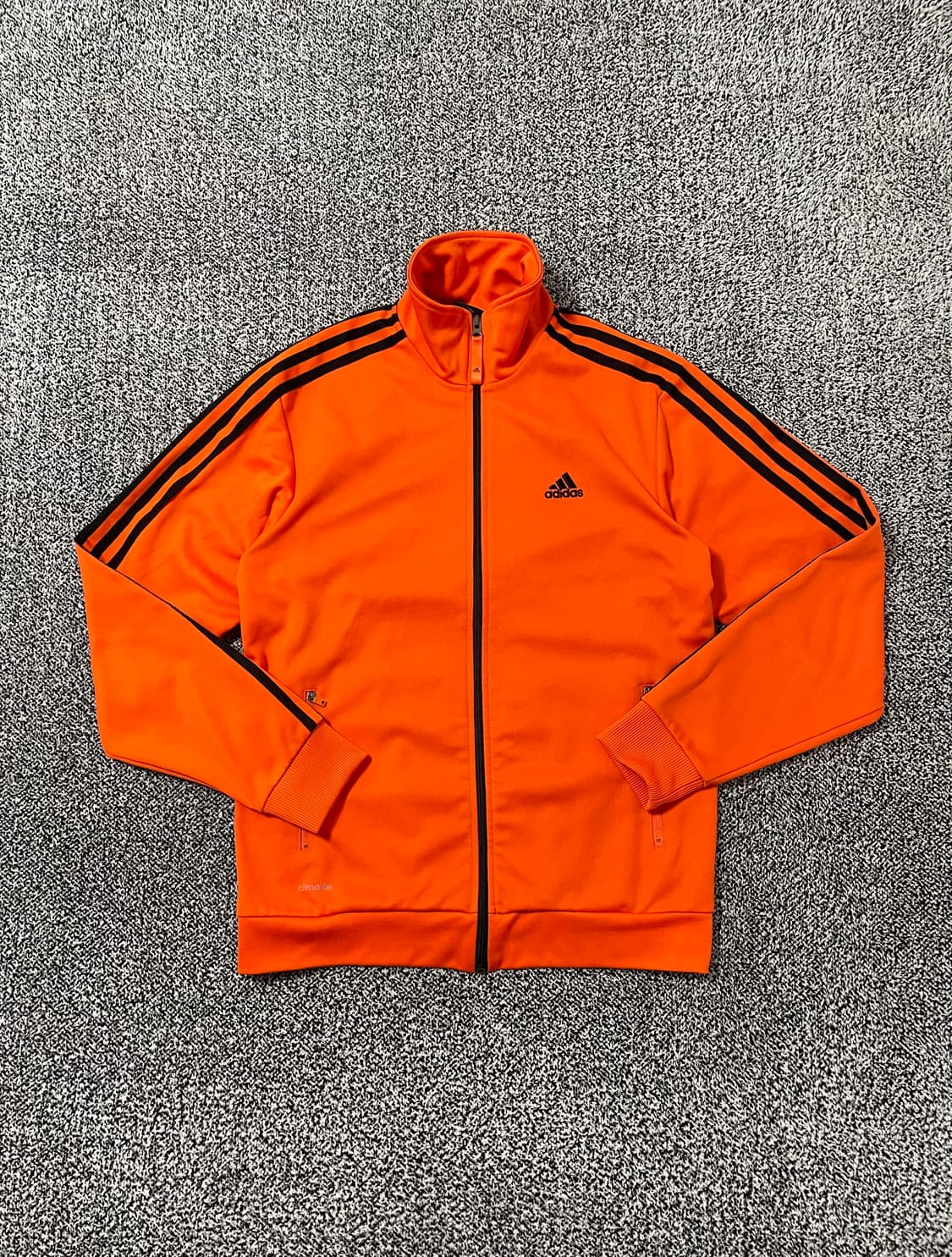 빈티지9. 아디다스 00's 오렌지 블랙 배색 져지 트랙탑 트레이닝 집업 상품이미지3
