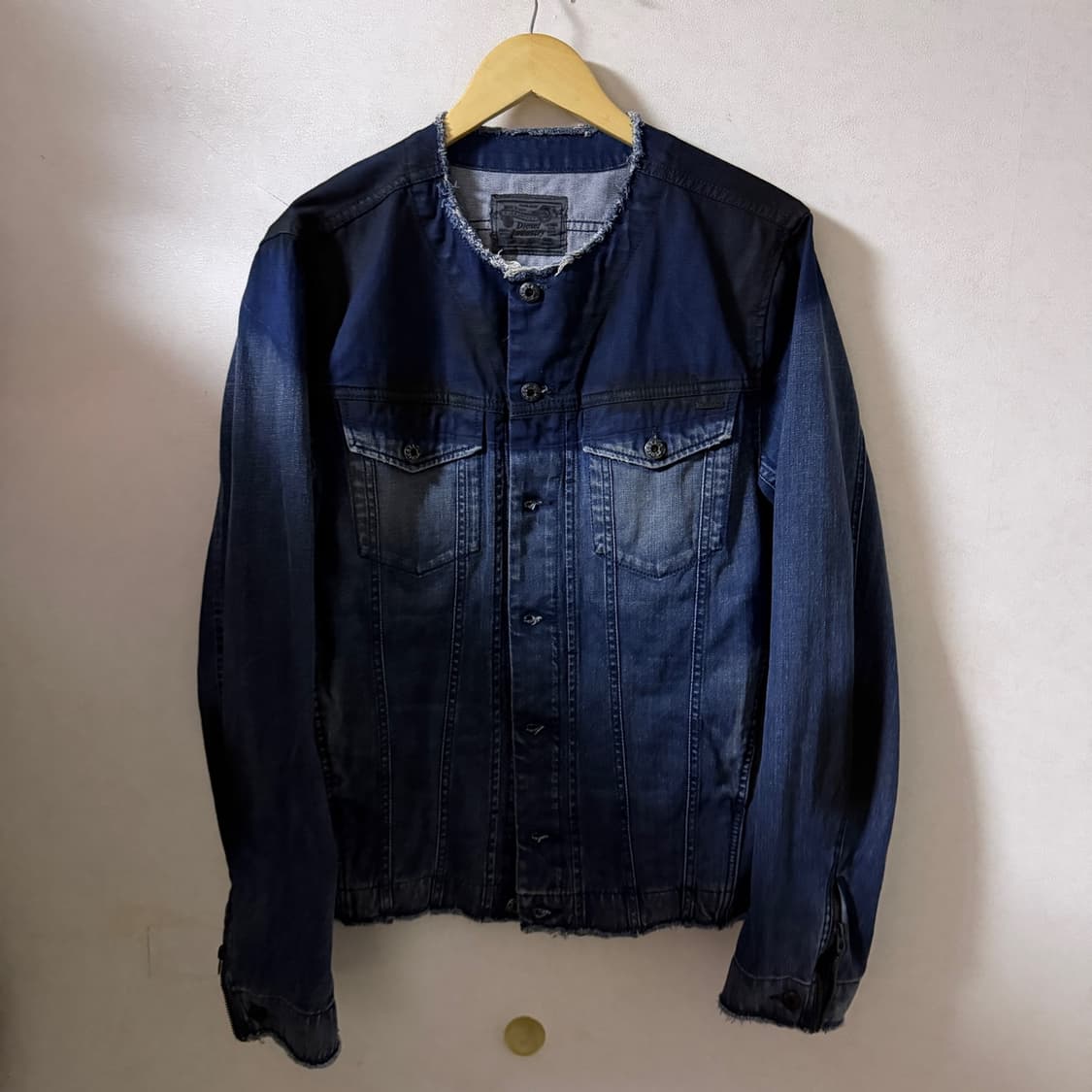 디젤 조말트 라운드넥 데님 자켓 (남성 100-슬림 105) 상품이미지1