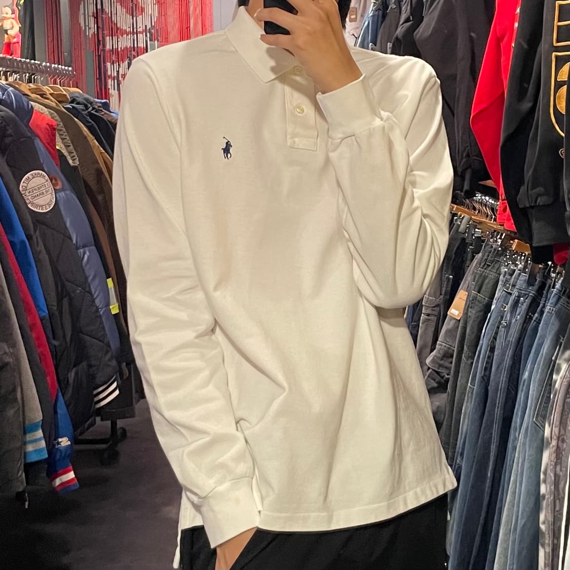 [IM]Polo RalphLauren 폴로랄프로렌 화이트 카라T 상품이미지4