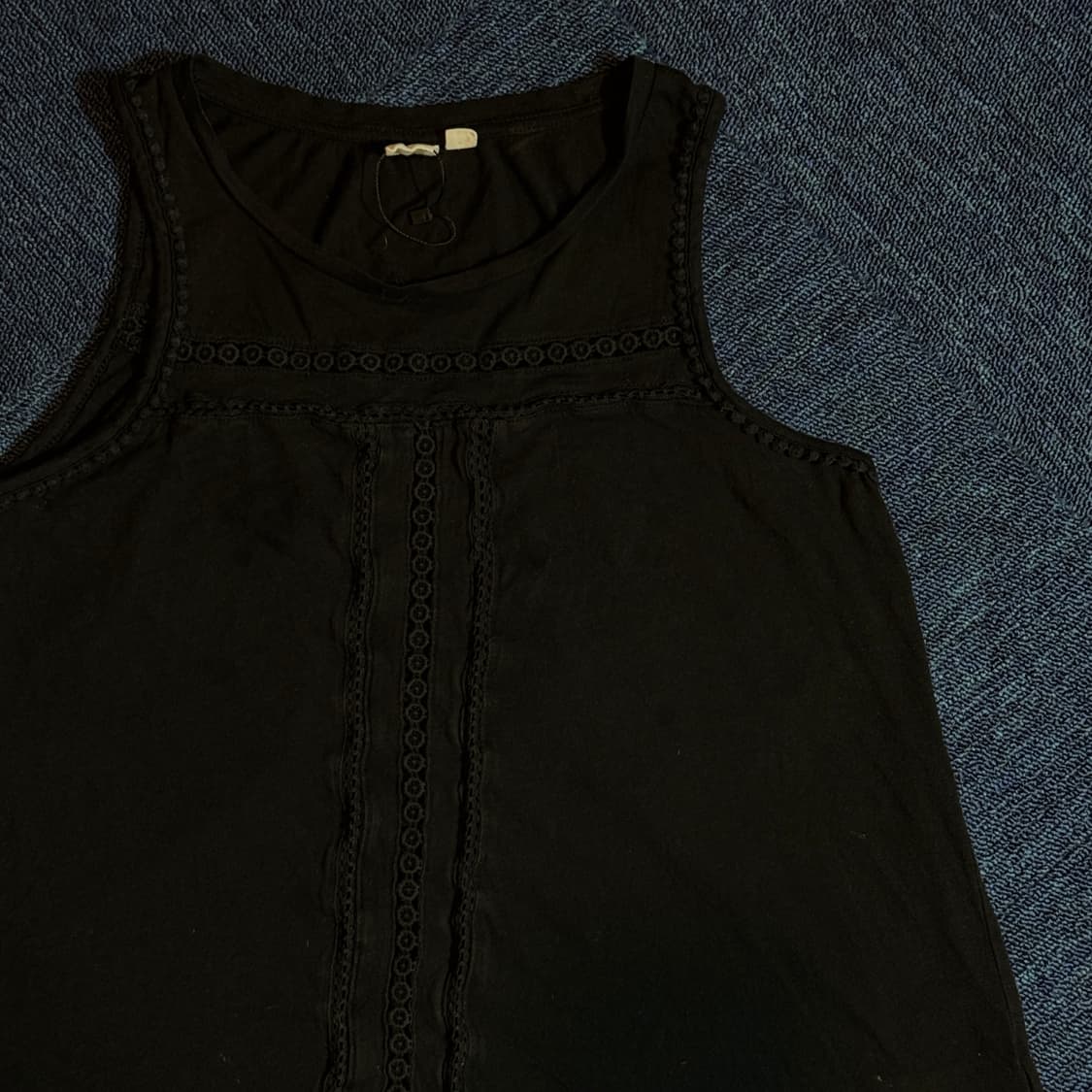 모리걸 빈티지 블랙 베스트 상품이미지2