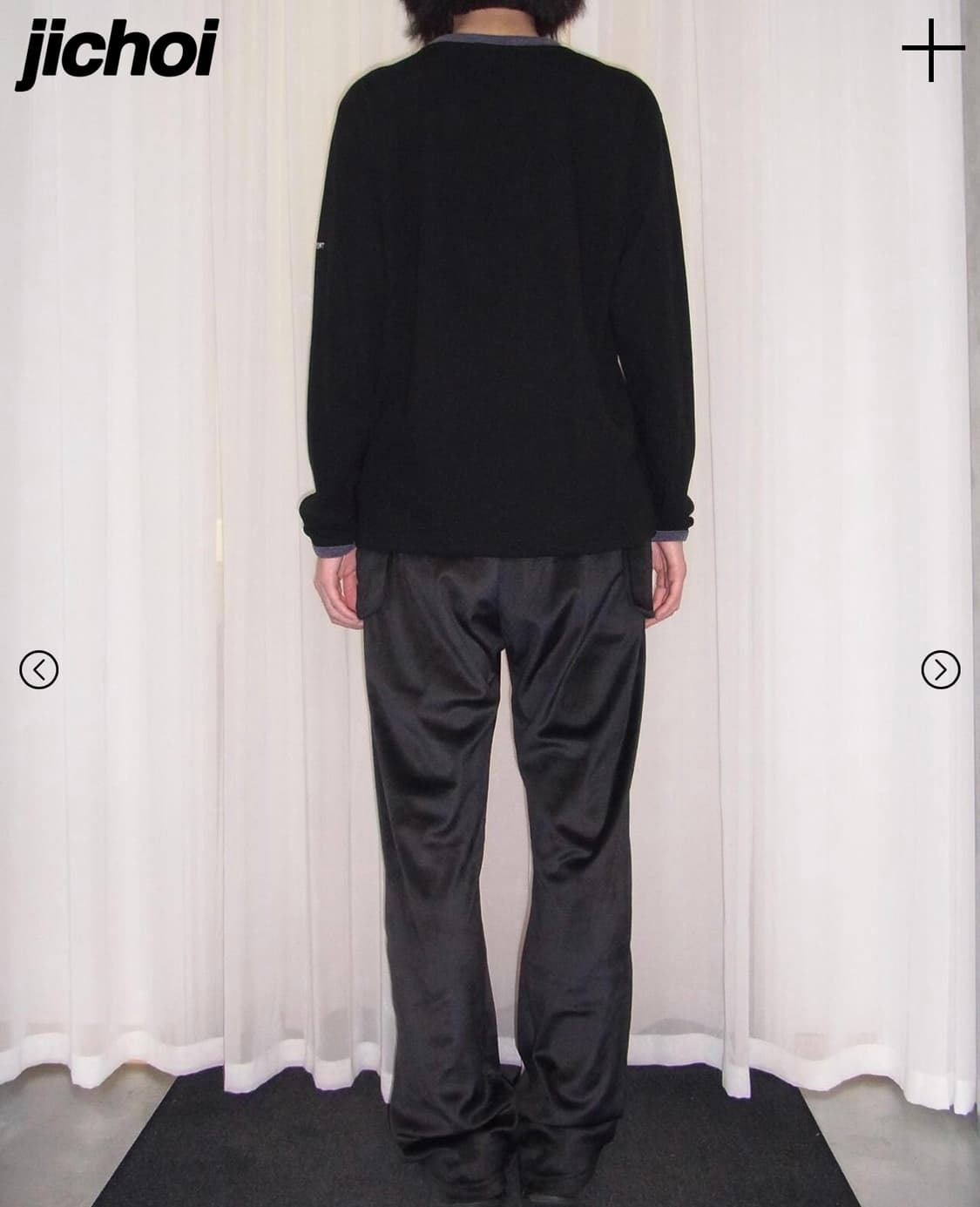 24-005 FLEECE POCKET PANTS (BLACK) 상품이미지3