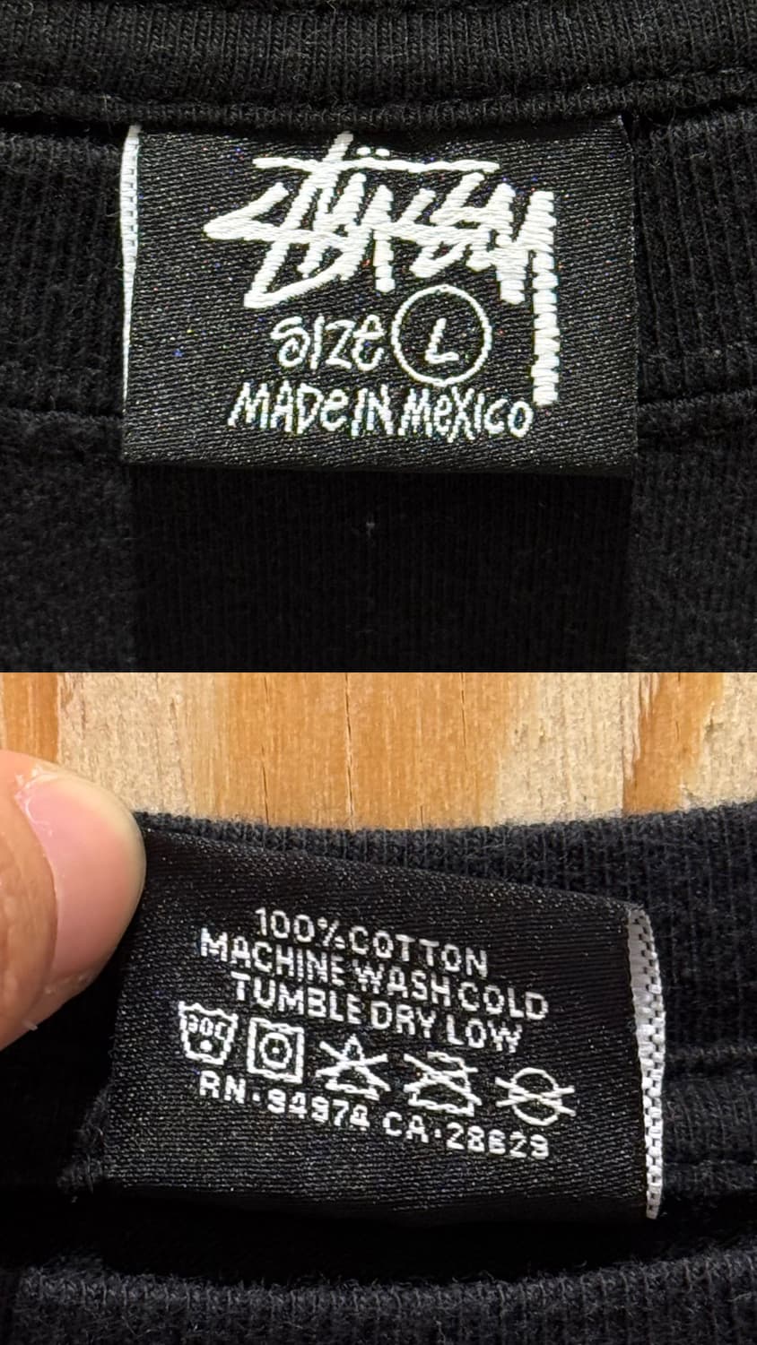 스투시 스탁로고 롱슬리브 상품이미지10