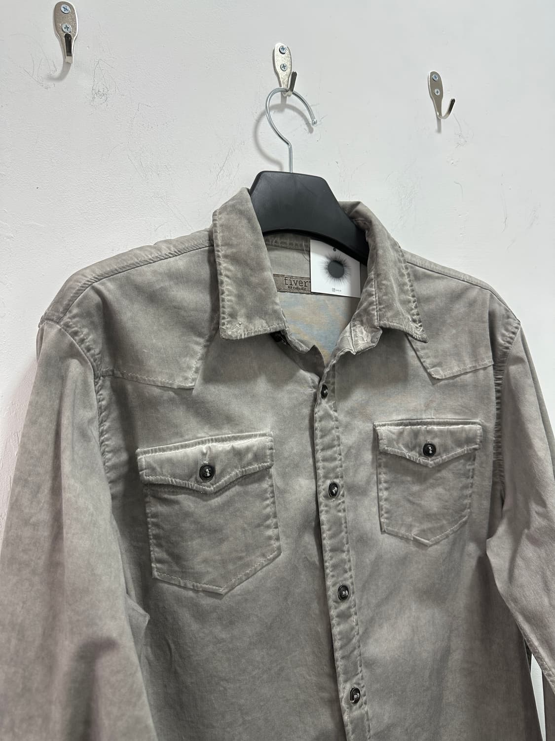 Fiver made in Italy dirty washed shirts 상품이미지3