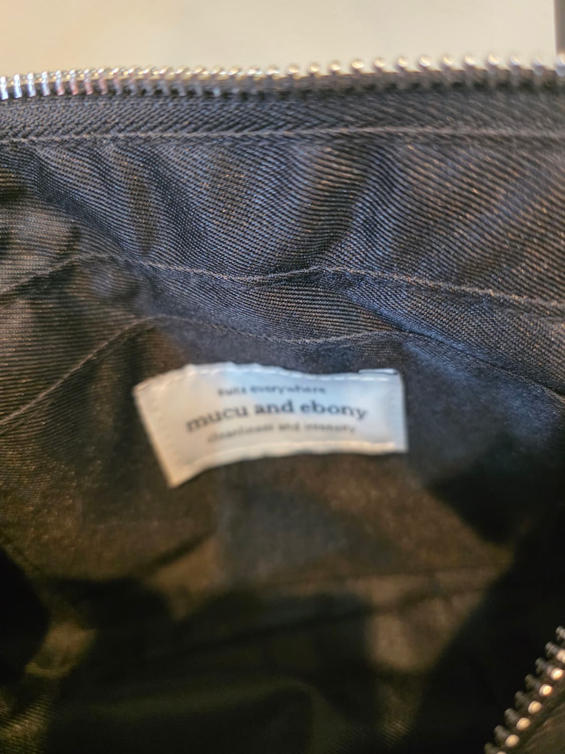 무크앤에보니 에지백 블랙 토트백 상품이미지6