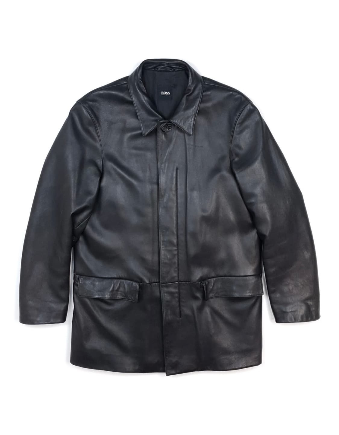 휴고보스 레더 카코트 민트급 올드갭 상품이미지2