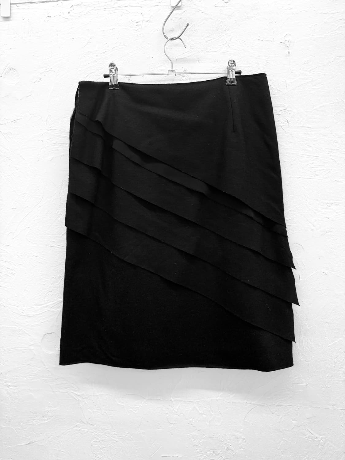 basile28 레이어 울 스커트 상품이미지4