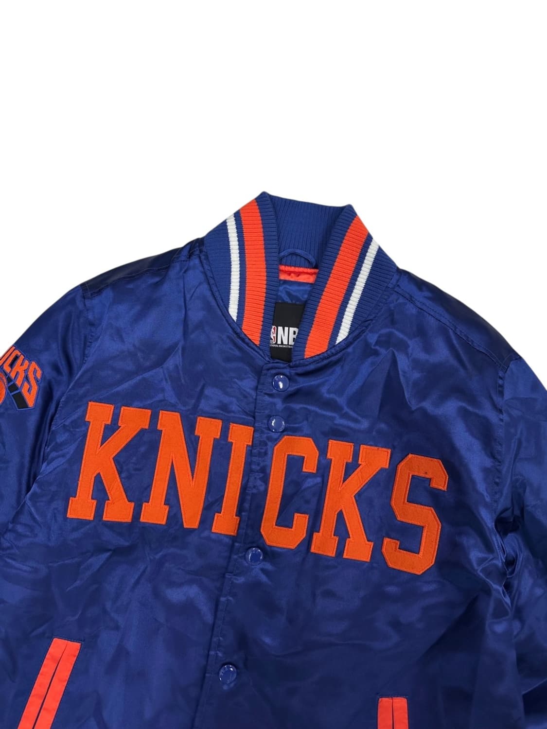 NBA 뉴욕닉스 누빔 바시티자켓 블루 (L) 상품이미지2