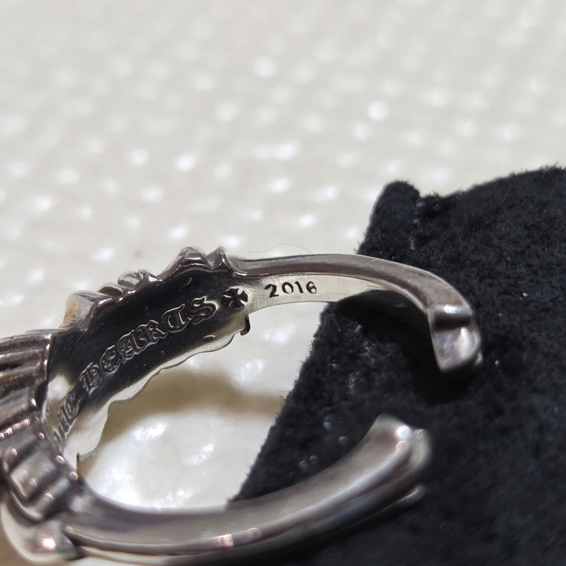 크롬하츠 베이비 더블 플로랄 링 US5.5 상품이미지8