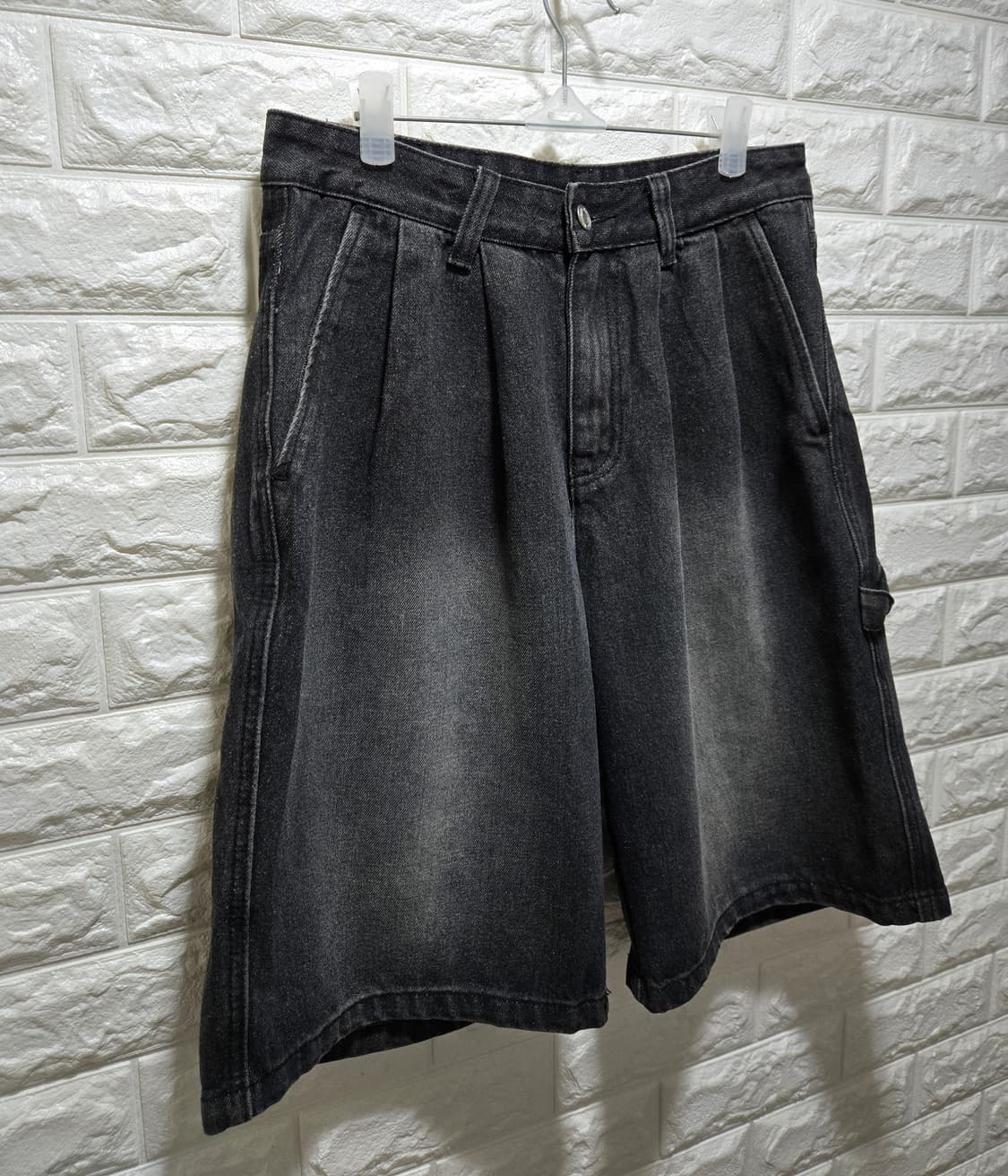 어반디타입 데님 버뮤다 팬츠 28~29 상품이미지2