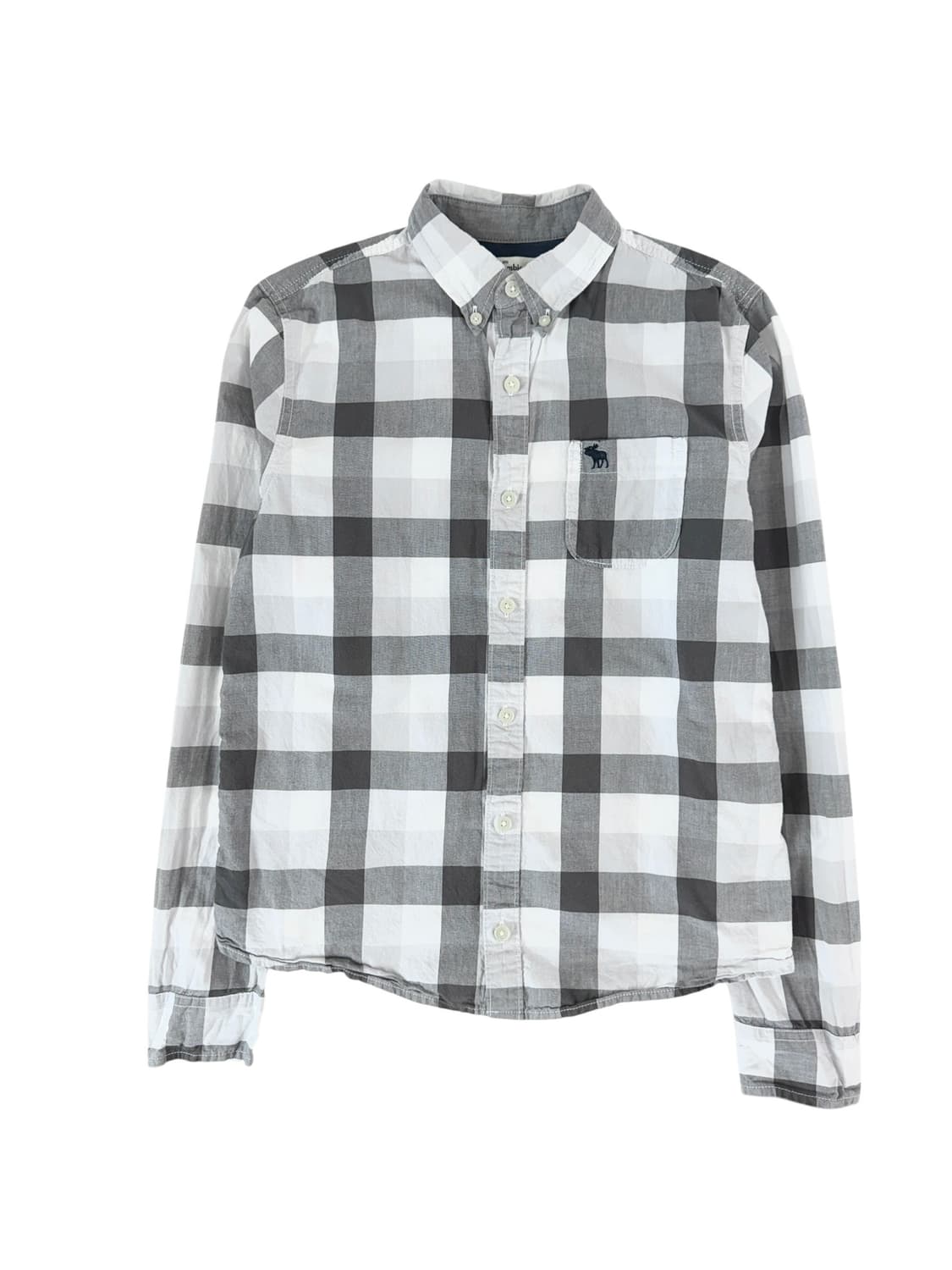 아베크롬비 그레이 체크 셔츠 상품이미지1