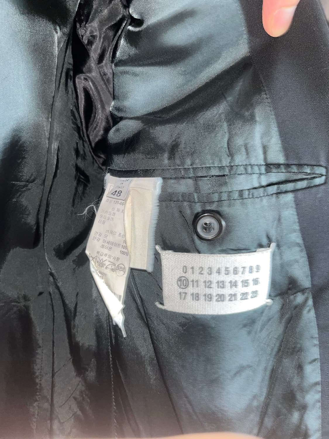 메종드 마르지엘라 넥타이카라 블레이저 상품이미지3