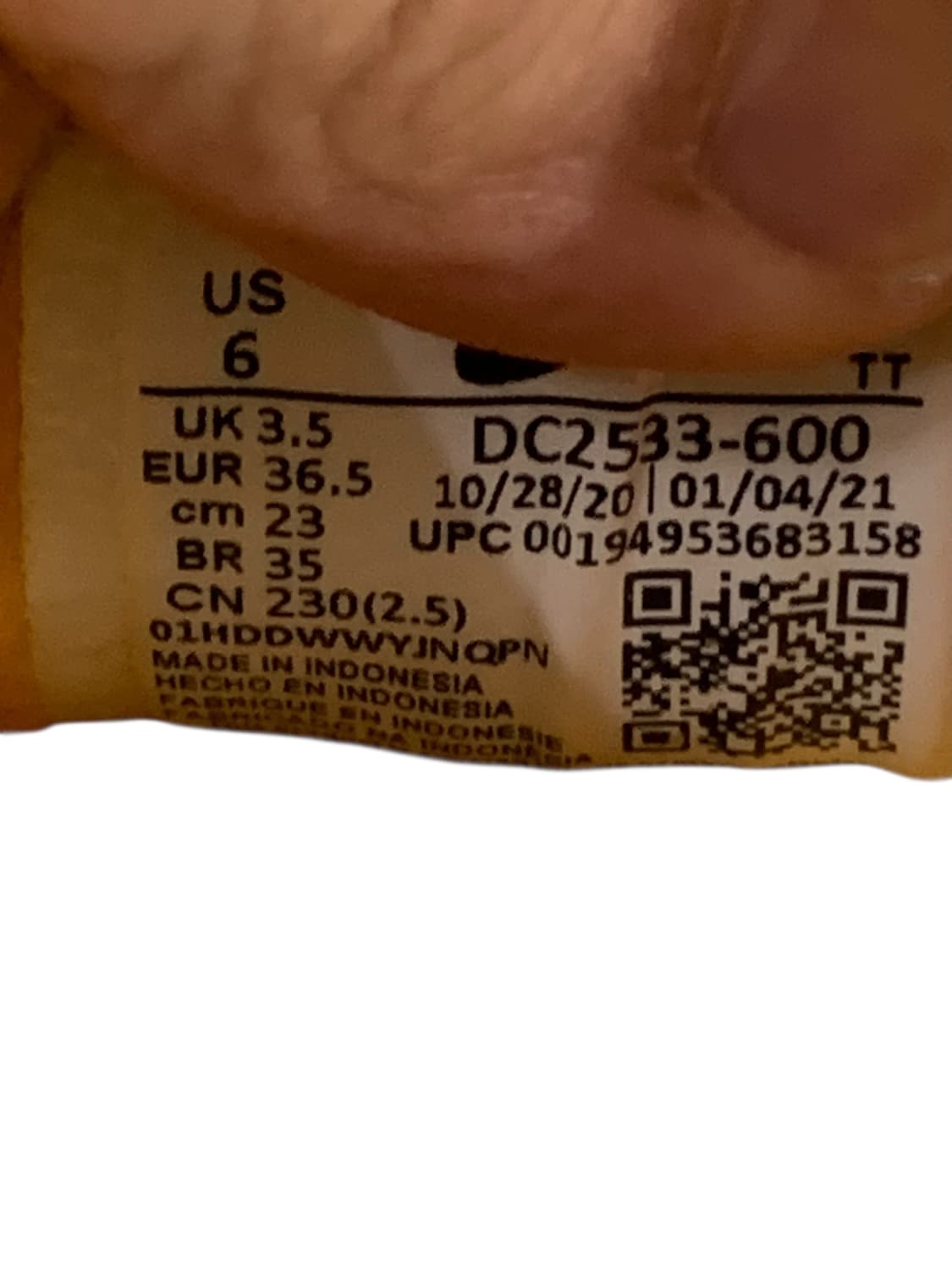 나이키 와플 원 액티브 푸시아 230 상품이미지9