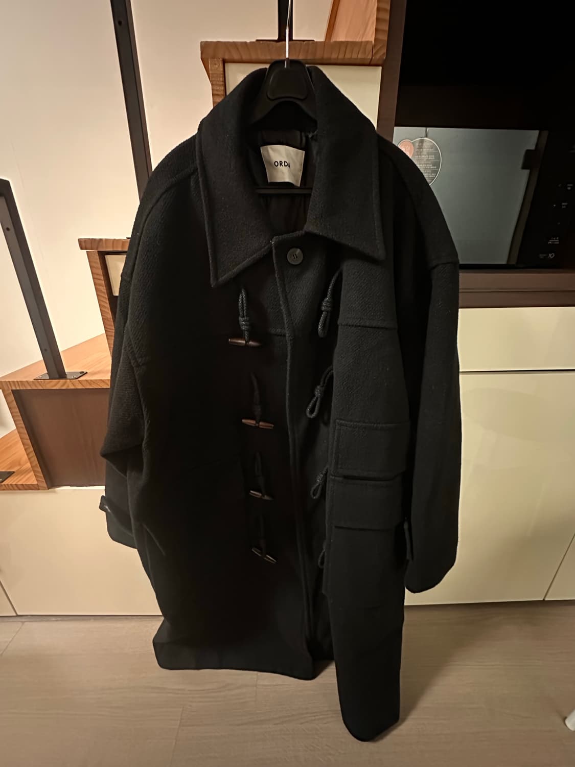 빈티지 롱떡볶이 코트 상품이미지4