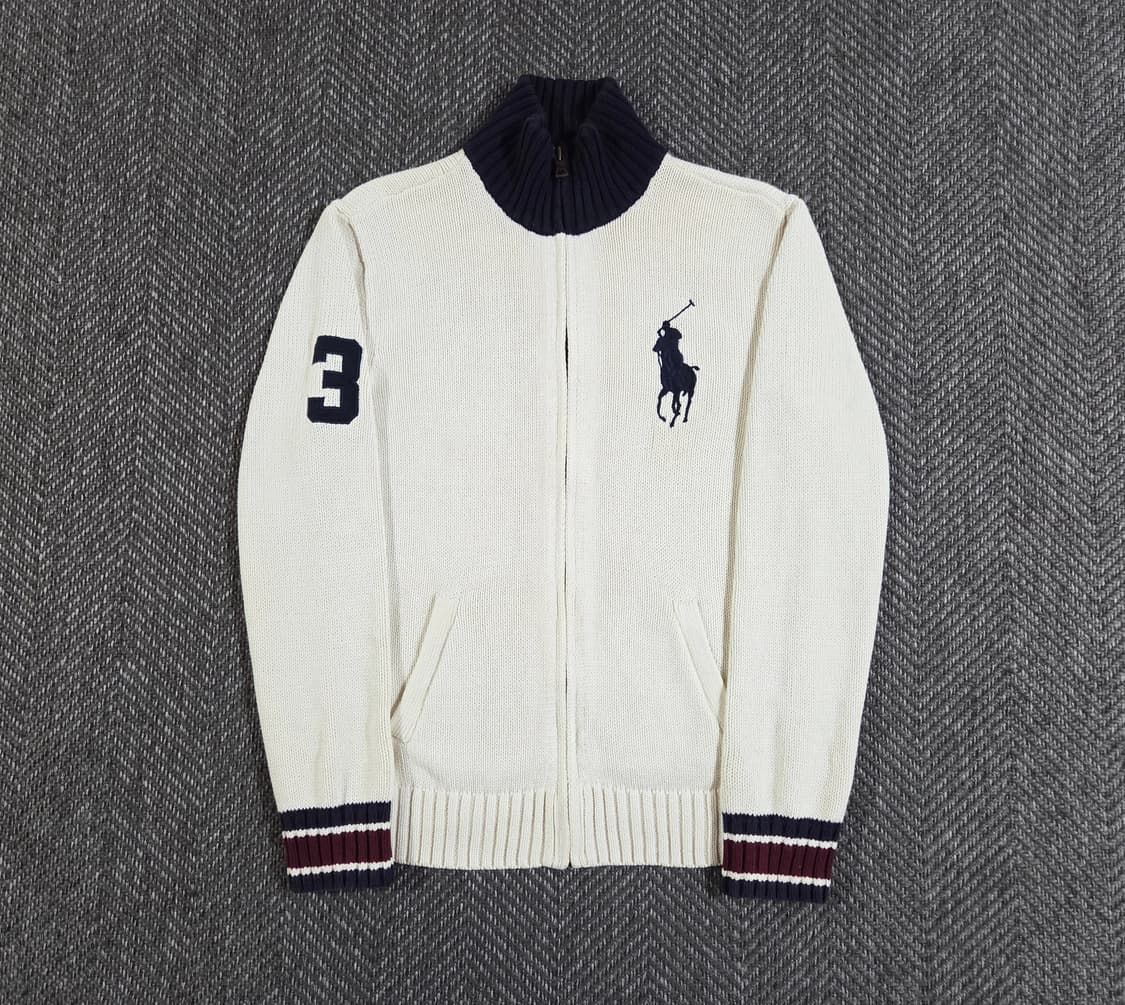 폴로 랄프로렌 빅포니 니트 집업 상품이미지2