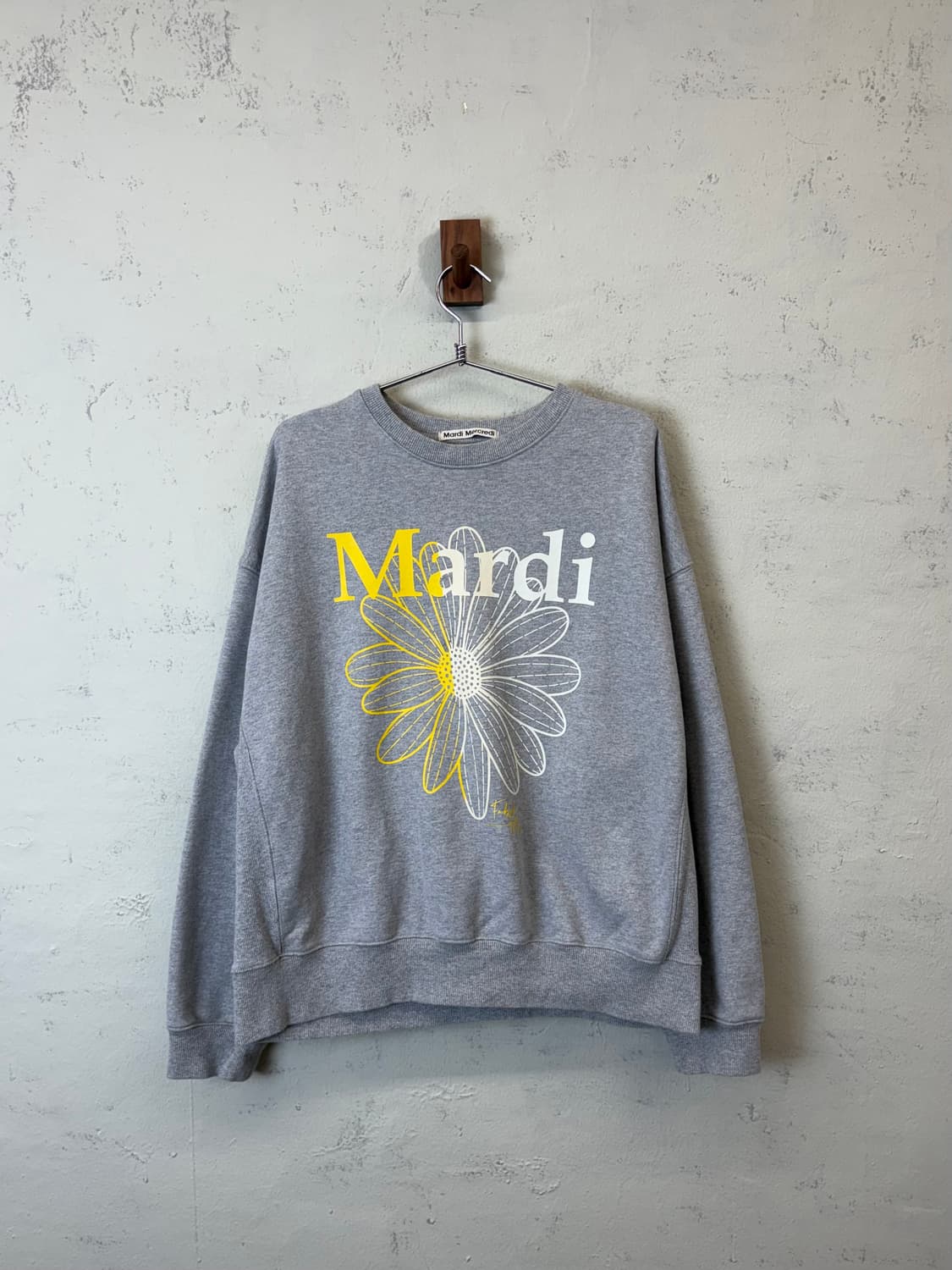 마르디메크르디 플라워 프린팅 맨투맨 상품이미지1