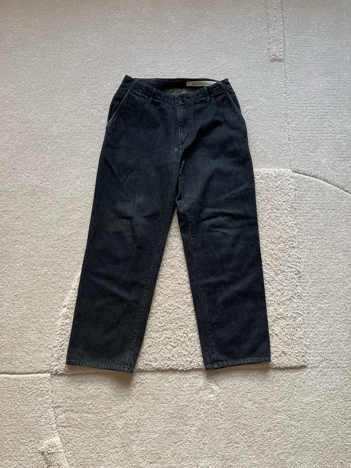 포터리 블랙 데님 팬츠 (31-32) 상품이미지2