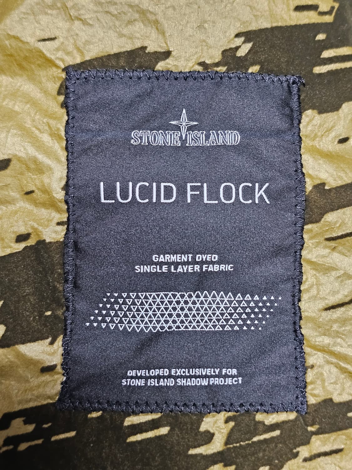 스톤아일랜드 쉐도우프로젝트 LUCID FLOCK 자켓 상품이미지6