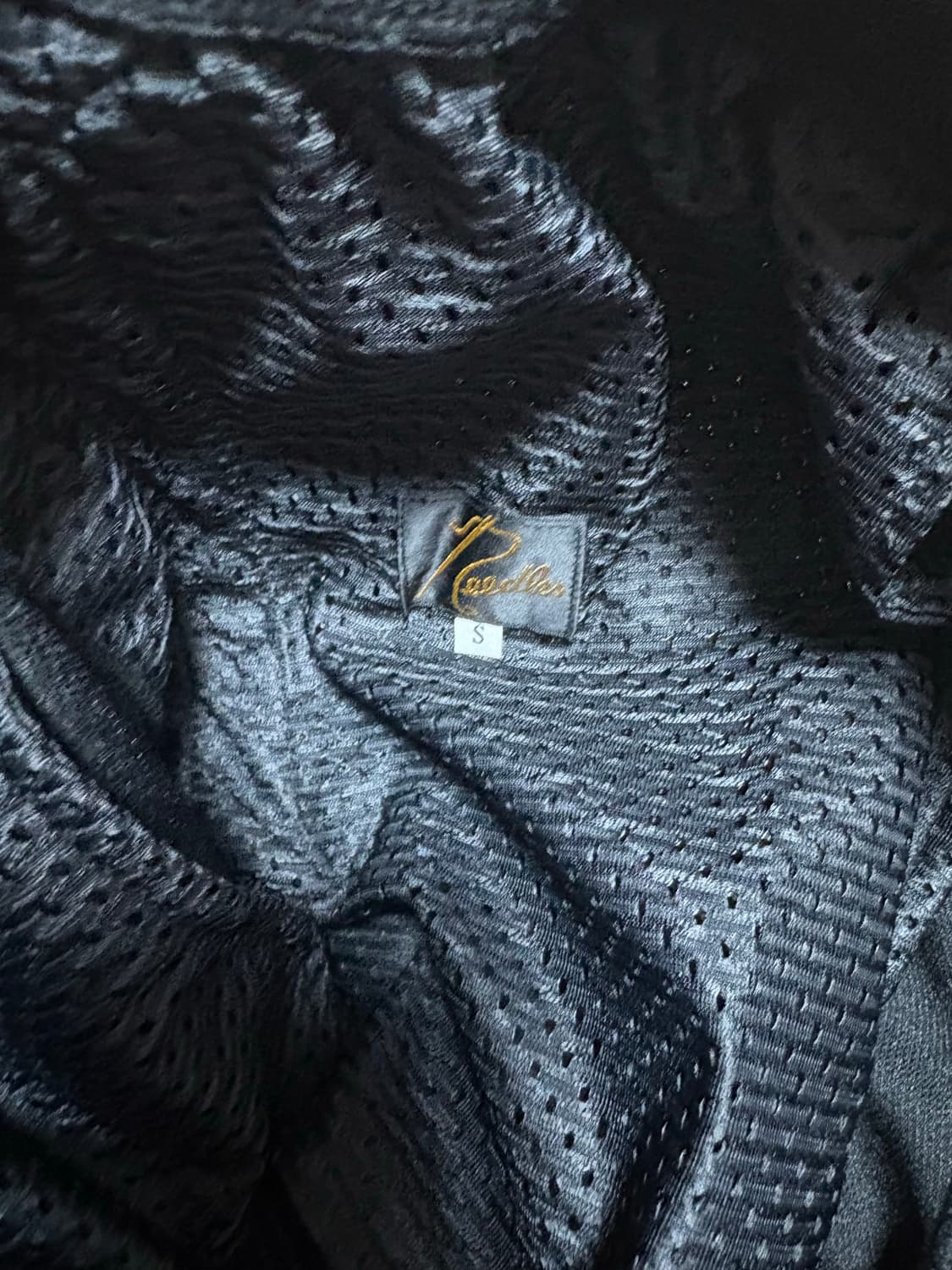 새상품)니들스 폴리 트랙팬츠 블랙 사이즈S 상품이미지4