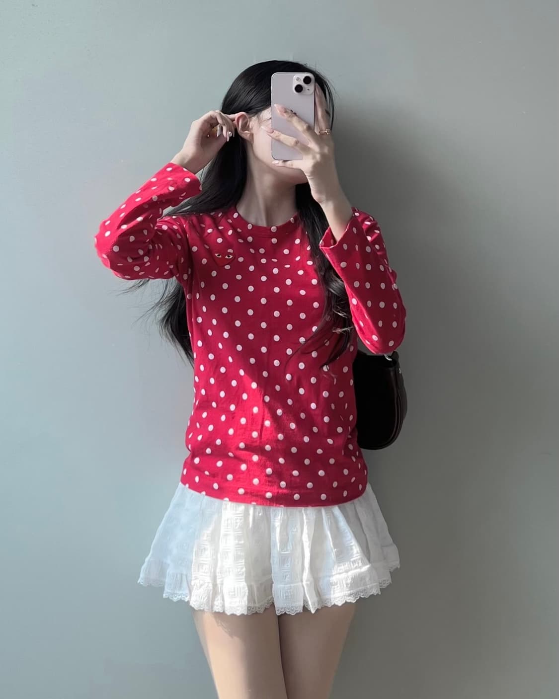 꼼데가르송 도트 롱슬리브 상품이미지2