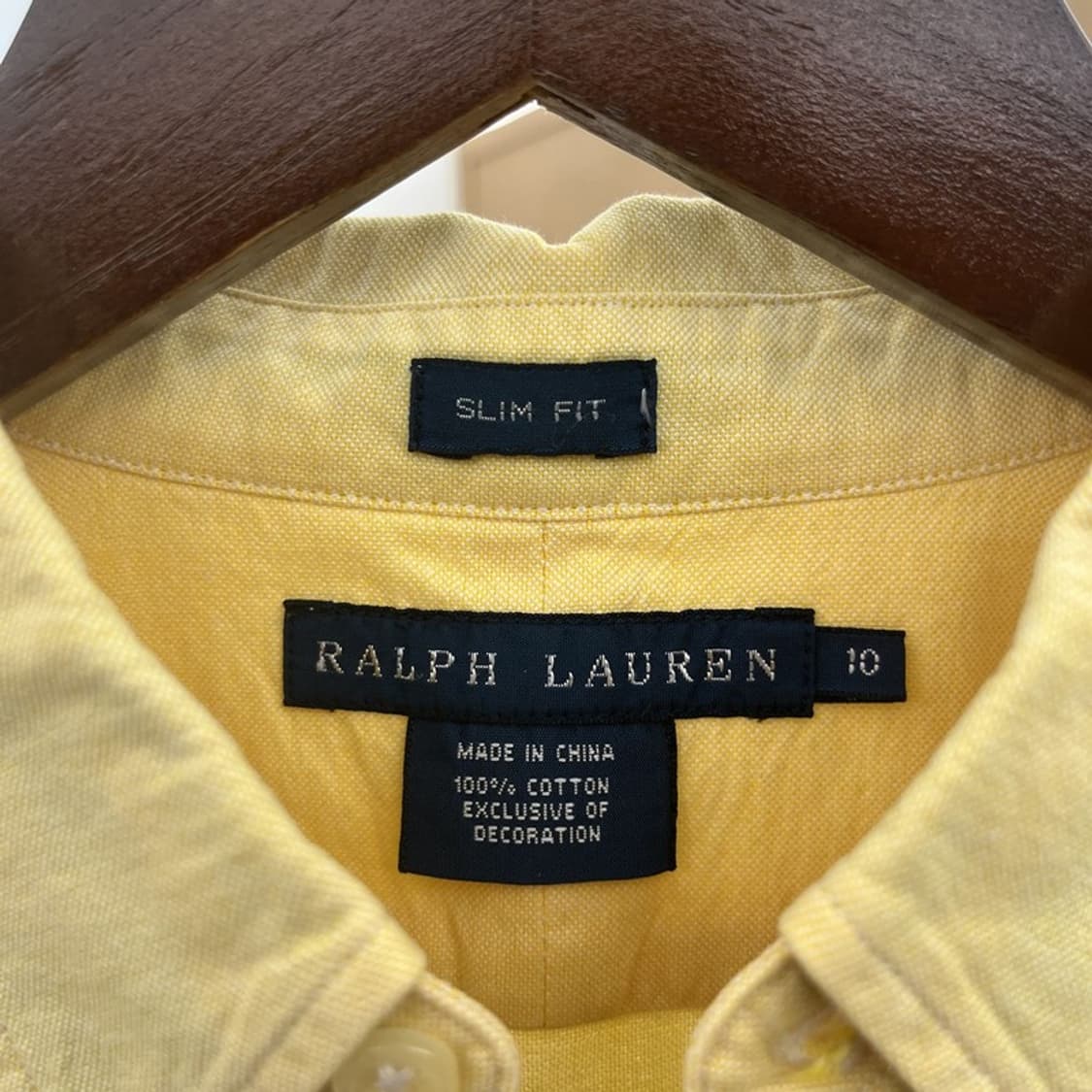폴로 랄프로렌 빈티지 스프링 옥스포드 셔츠 10 C10307 상품이미지5