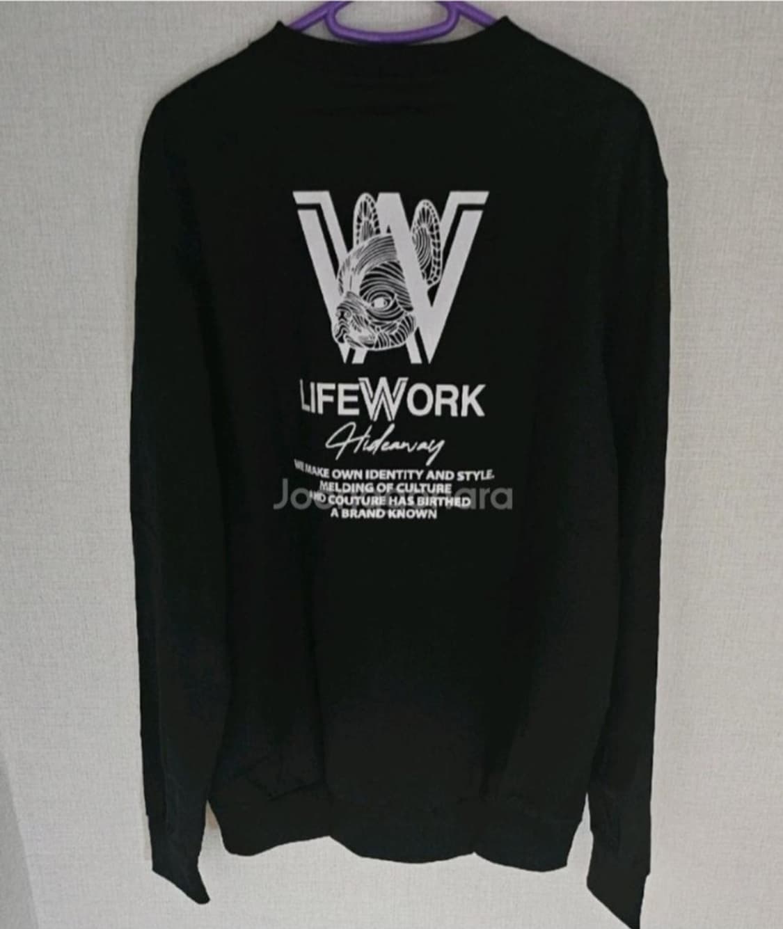 라이프워크맨투맨 티셔츠 L사이즈 상품이미지2