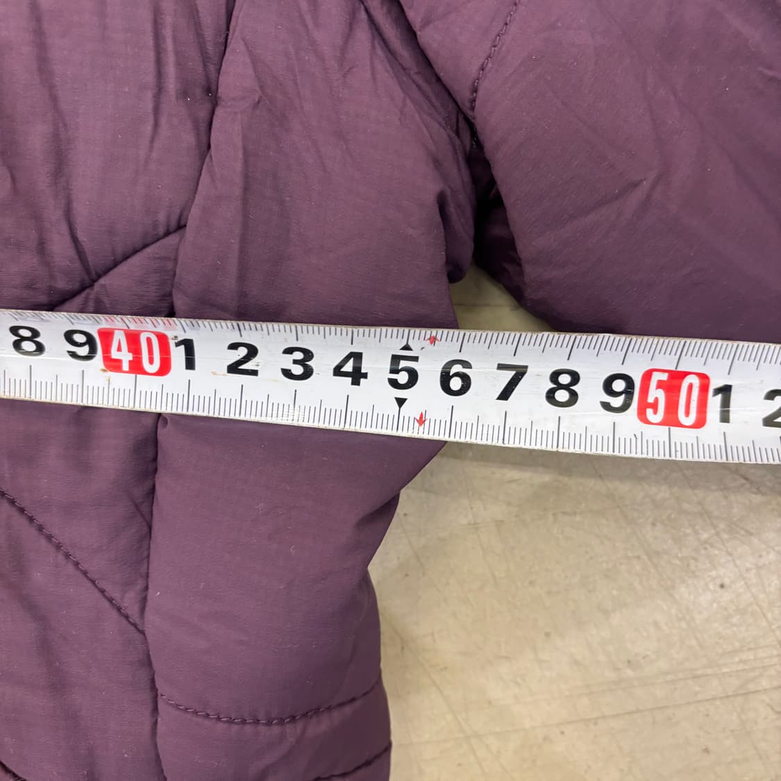 노스페이스 퍼플 퀼팅 우먼 패딩 상품이미지5