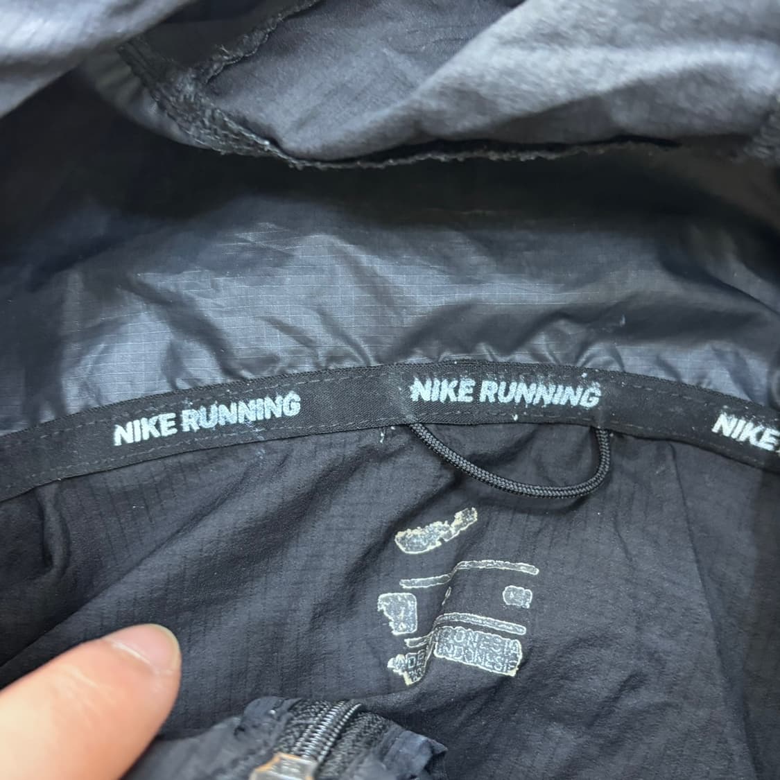 80 나이키 러닝 하프집업 아노락 자켓 0423E 상품이미지3