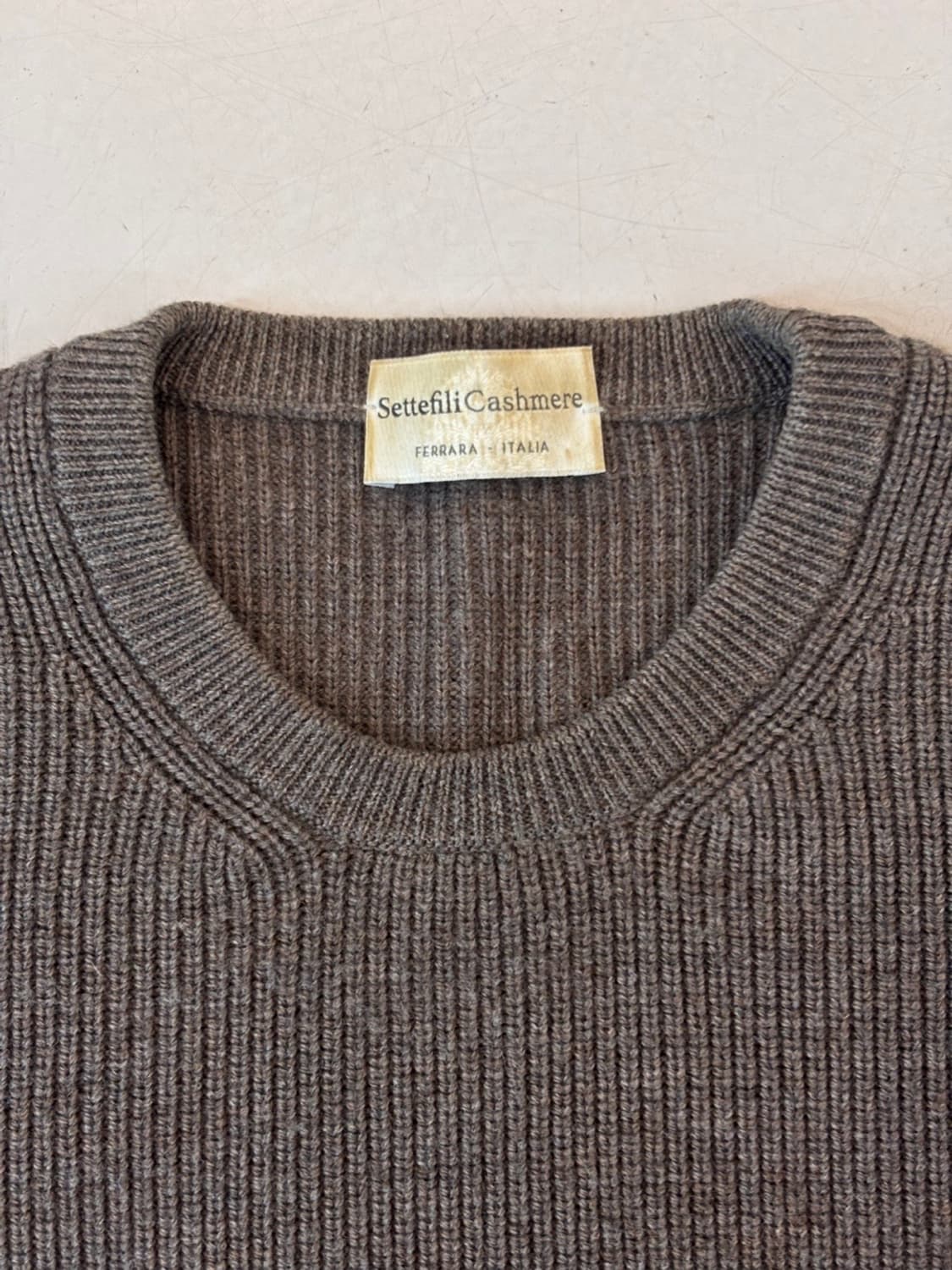 Vintage Settefili Cashmere Wool Knit 상품이미지4