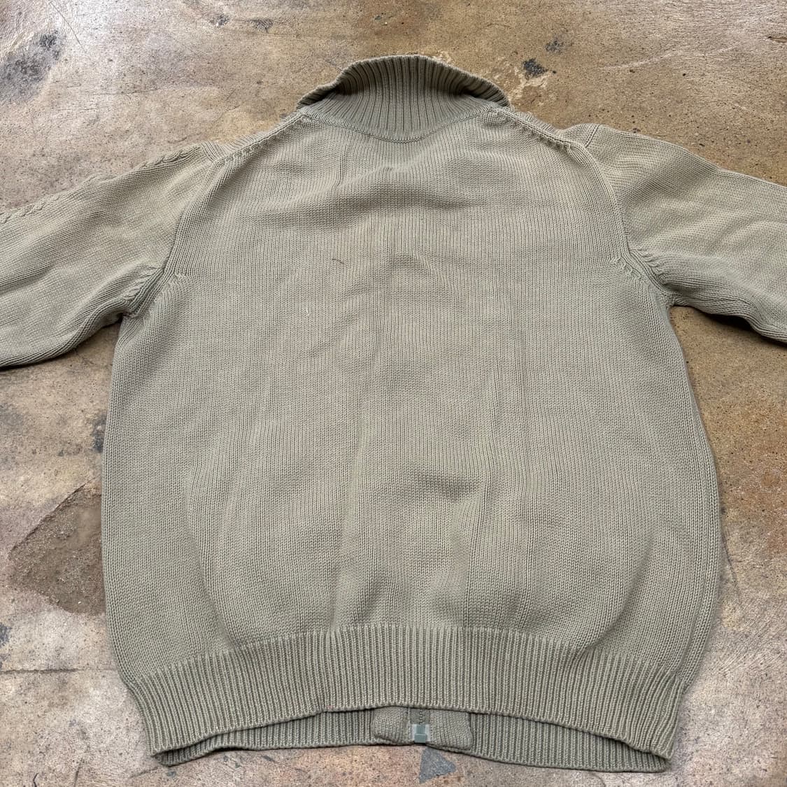 빈폴 베이지 카키 니트 가디건 95 상품이미지4