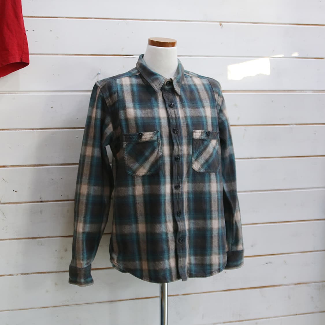 C.A.B. CLOTHING 워크 체크 셔츠 (남성용 93) 상품이미지1