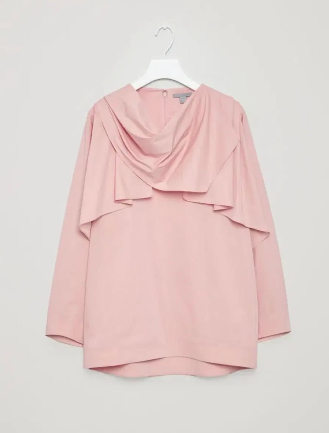 cos 드레이프 블라우스 상품이미지4