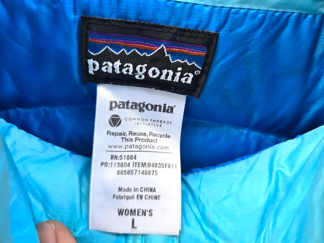 파타고니아 경량 구스 패딩 상품이미지5