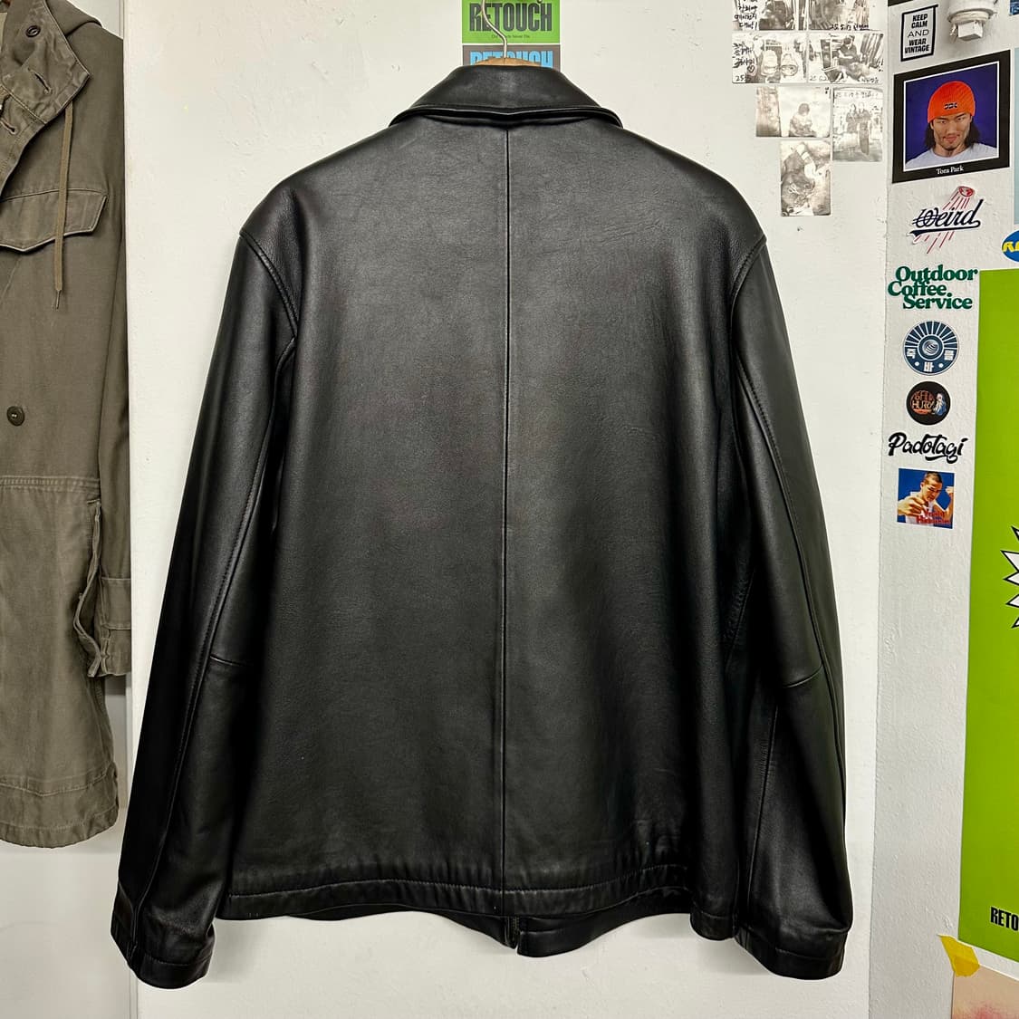 램레더 싱글라이더 자켓 상품이미지6