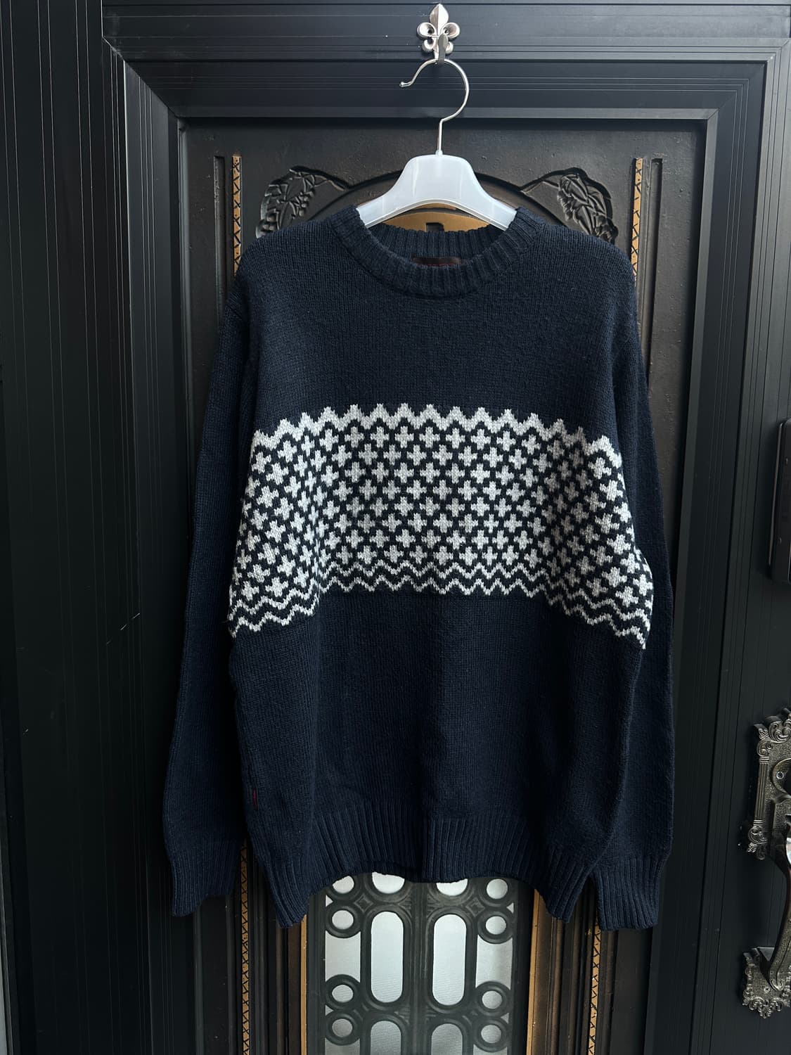 inspire 네이비 니트 상품이미지1