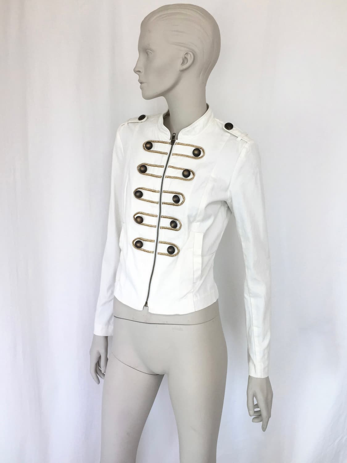 White Napoleon design Jacket 상품이미지2