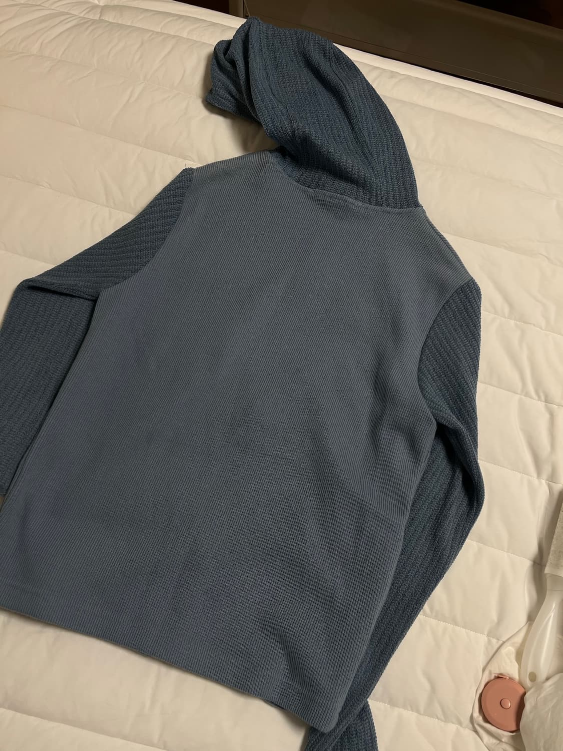 0milewear 영마일웨어 바라클라바 집업 블루 상품이미지5