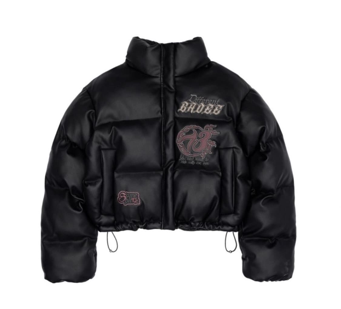 배디 레더 패딩 상품이미지1