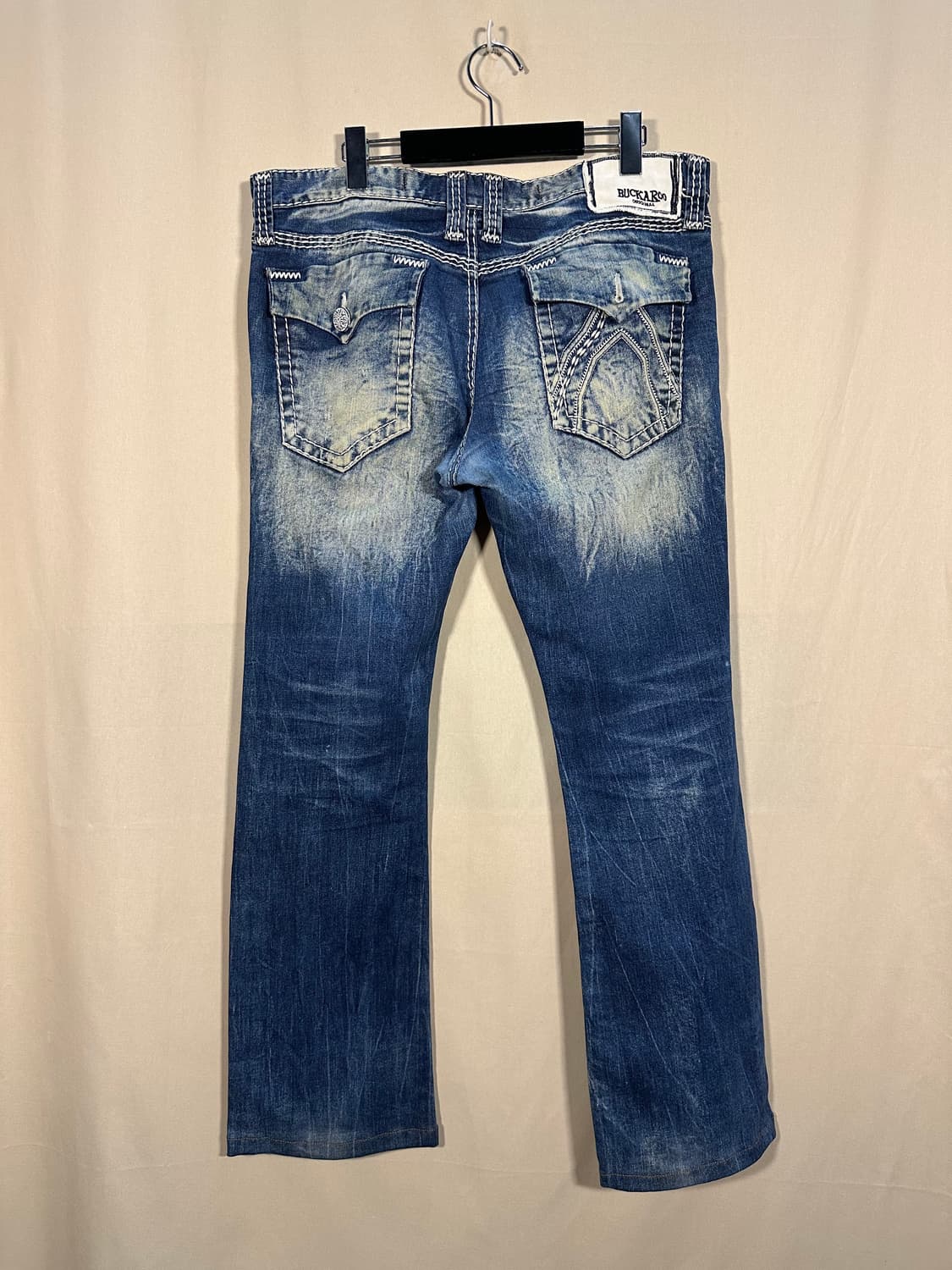 버커루 레트로 워싱 부츠컷 데님 처분  상품이미지1