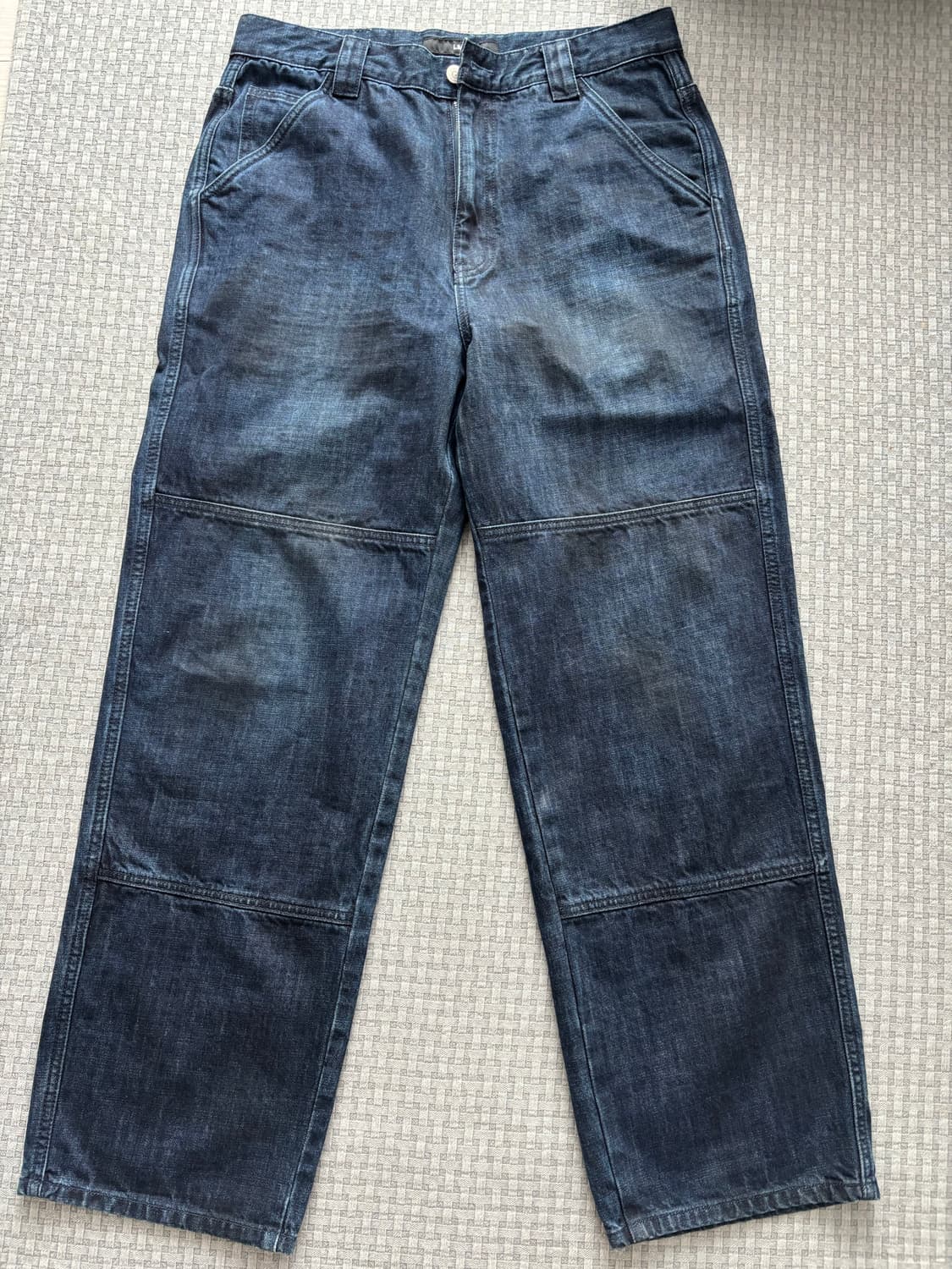 LMC 오일 워시드 더블니 팬츠 상품이미지2