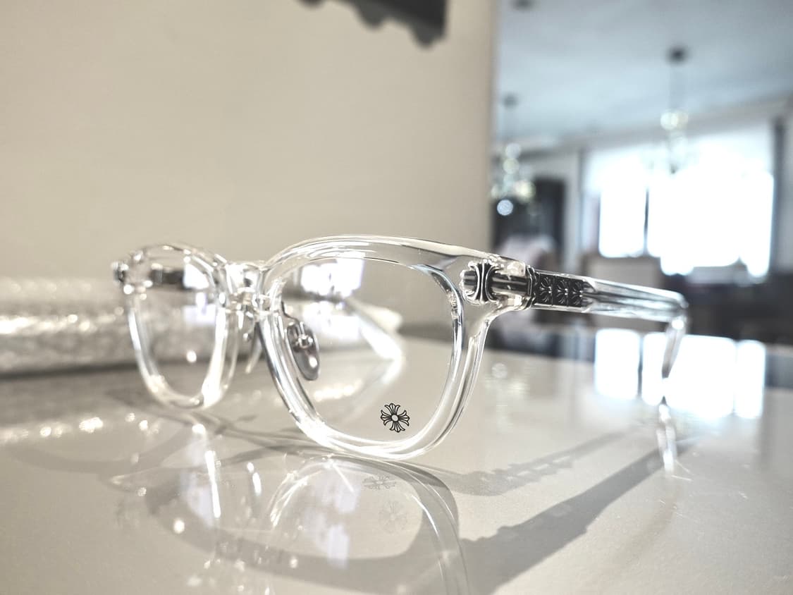 크롬하츠 스모크쇼 아시안핏 크리스탈/실버 안경 상품이미지4