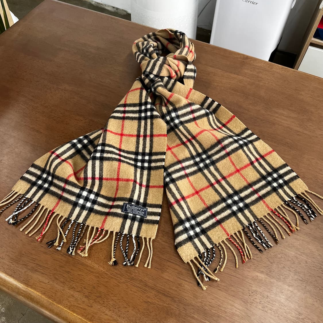 버버리 캐시미어100% 머플러 상품이미지1