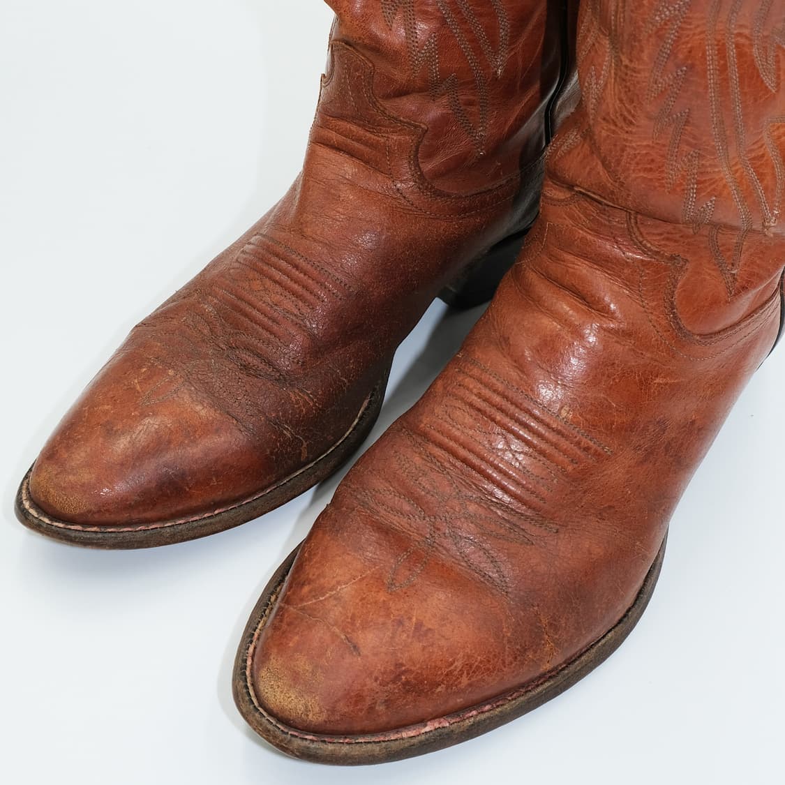 저스틴(Justin) 웨스턴 레더 부츠 9.5D(270-275) BT 상품이미지6