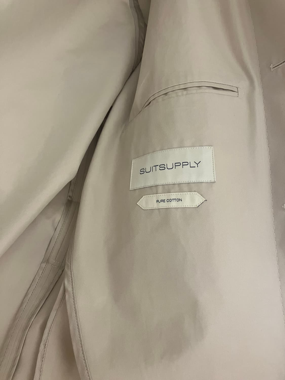 [급매] 수트서플라이 트렌치코트 50 새상품 판매 상품이미지3