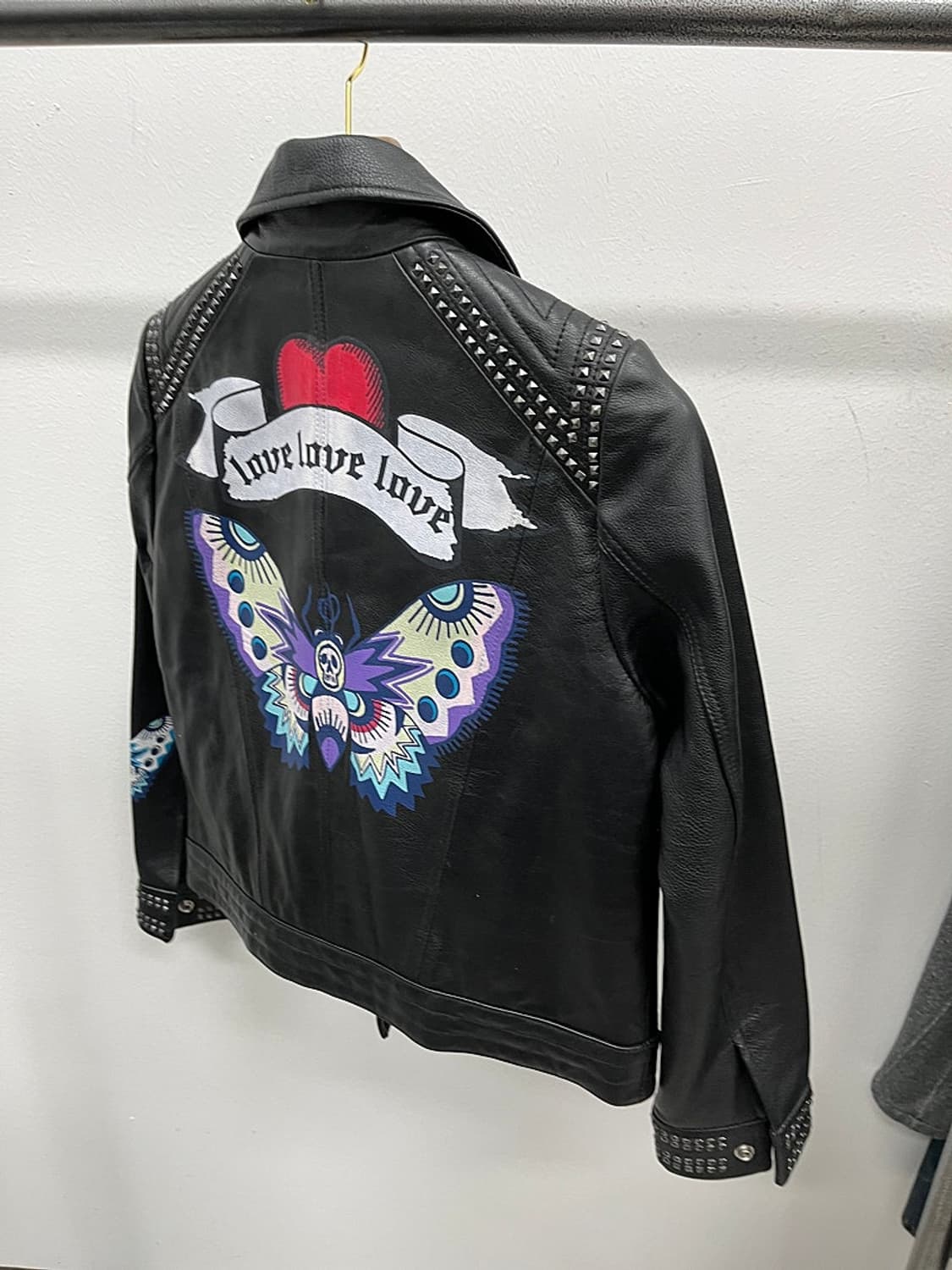 여) 쟈딕 스터드 라이더자켓  상품이미지6