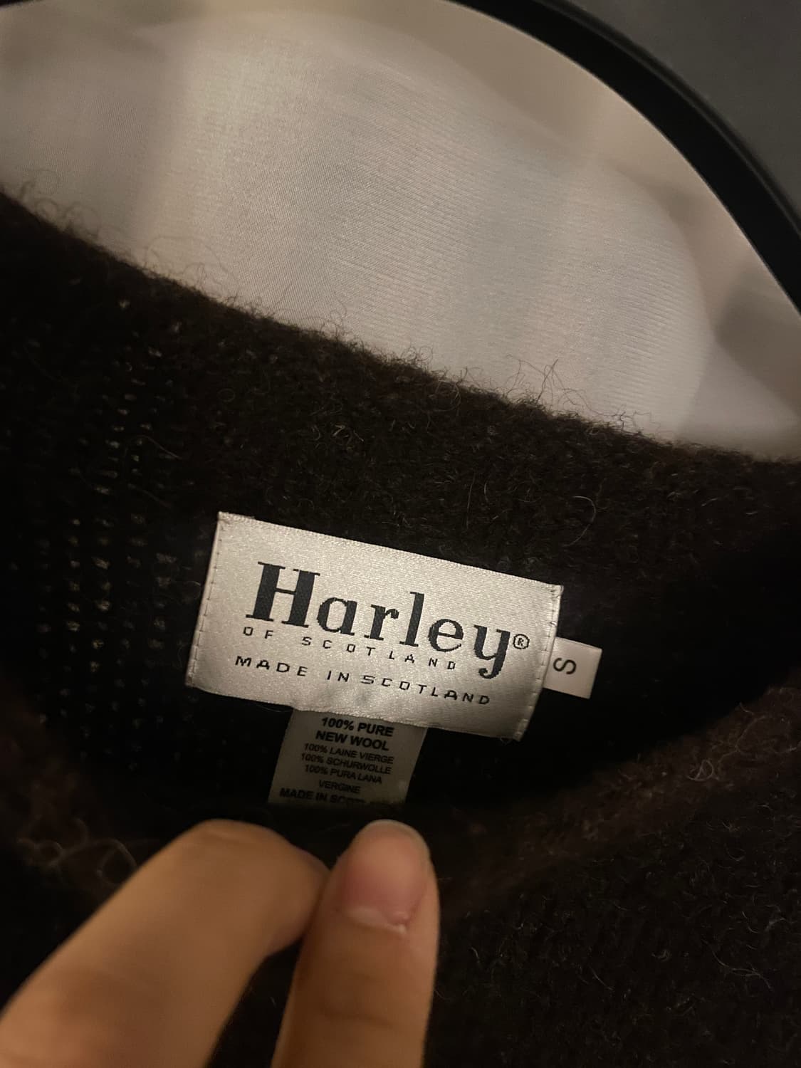 [100]할리오브스코틀랜드 쉐기독 니트 상품이미지3