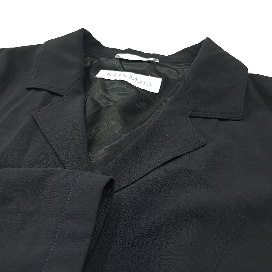 CL322 L 막스마라 90s 이태리판 울 패치포켓 자켓 아우터 상품이미지7