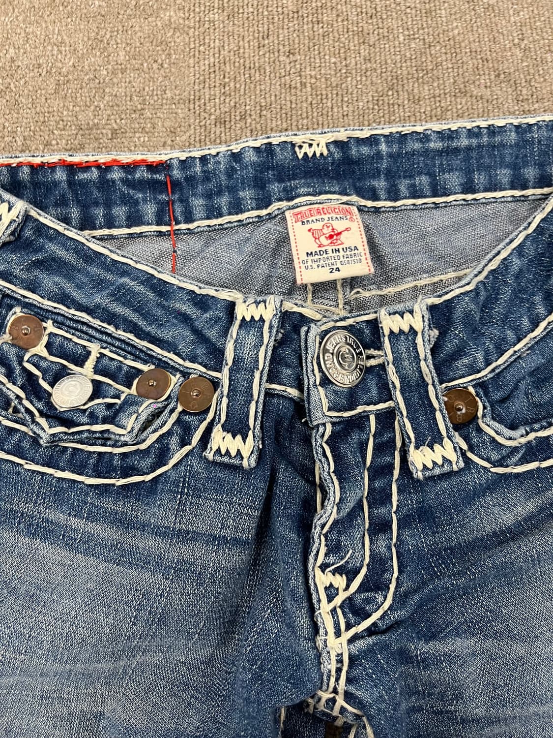 TureReligion stitch jeans 상품이미지5